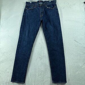 Gap Straight Leg Jeans Mens Size 36X34 Denim Athletic Mid Rise Medium Wash Blue